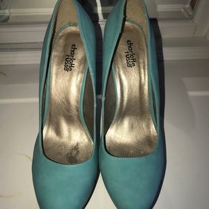 Tiffany blue 5’ pumps